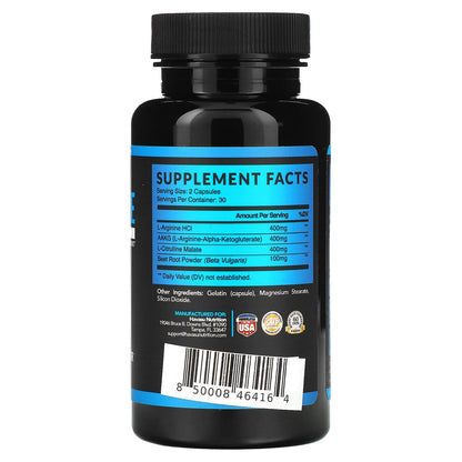 Havasu Nutrition, L-Arginine, 60 Capsules