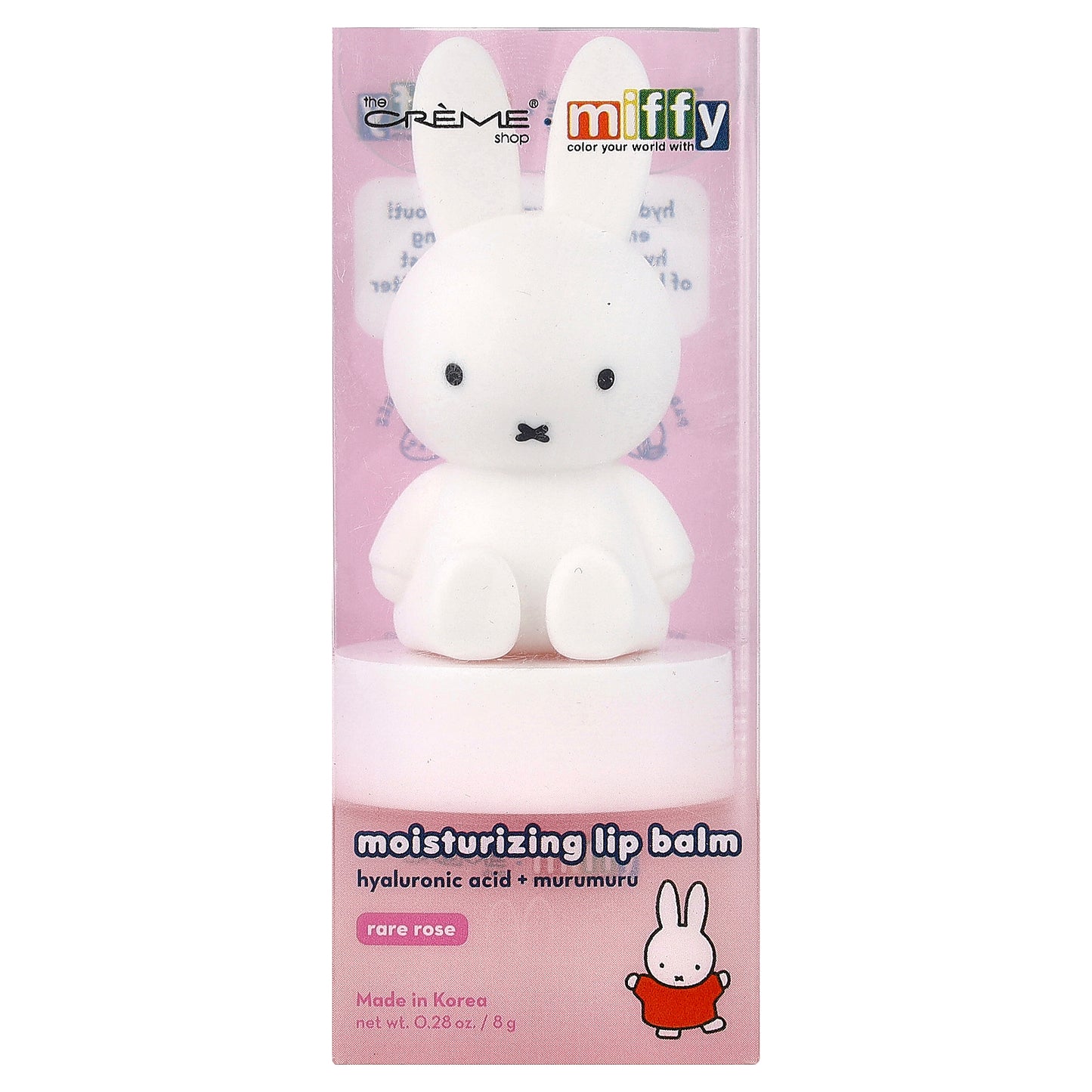 The Creme Shop, Miffy, Moisturizing Lip Balm, Rare Rose, 0.28 oz (8 g)