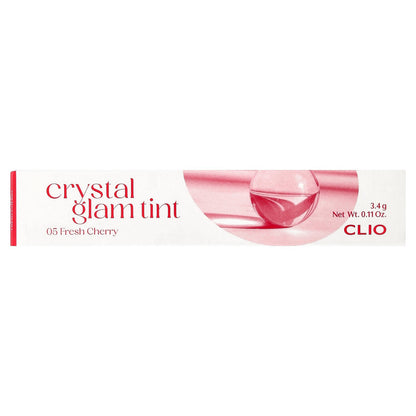 Clio, Crystal Glam Tint, 05 Fresh Cherry , 0.11 oz (3.4 g)