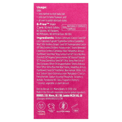 Briogeo, Style + Treat™, Yuzu + Plum Oil Sleek Stick, 0.5 oz (15 g)