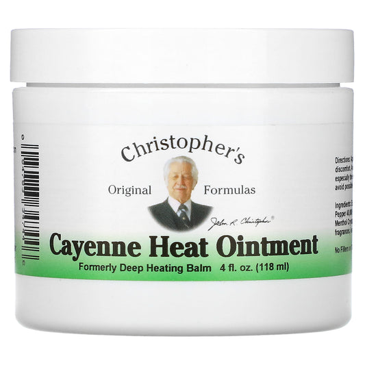 Christopher's Original Formulas, Cayenne Heat Ointment, 4 fl oz (118 ml)