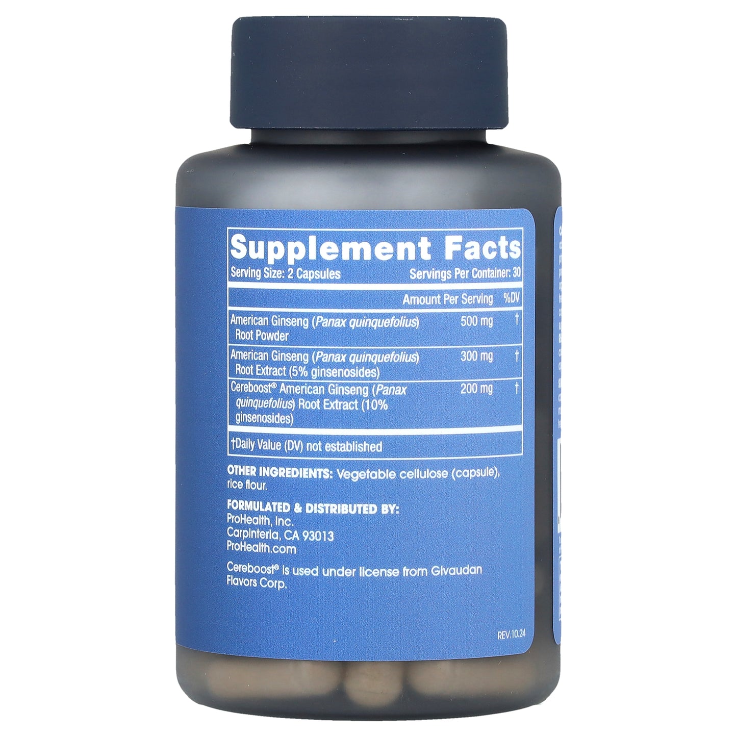 ProHealth Longevity, Full Spectrum Ginseng, 60 Capsules