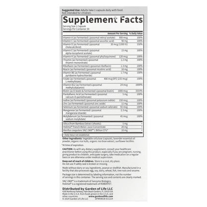 Garden of Life, Dr. Formulated Multi+, Beauty Complex, 30 Capsules