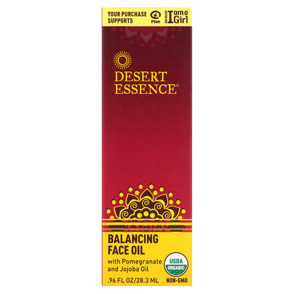 Desert Essence, Balancing Face Oil, 0.96 fl oz (28.3 ml)