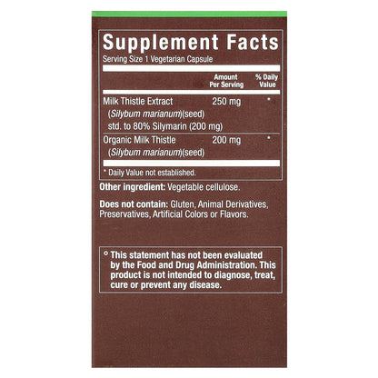 Plnt, Milk Thistle, 90 Vegetarian Capsules
