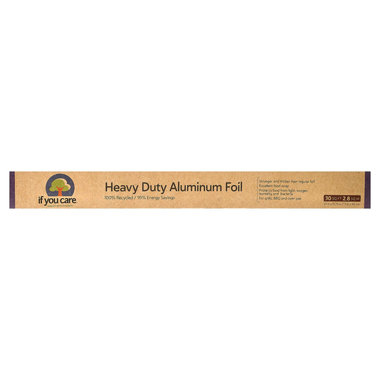 If You Care, Heavy Duty Aluminum Foil, 30 sq ft (23 ft x 15.75 in)