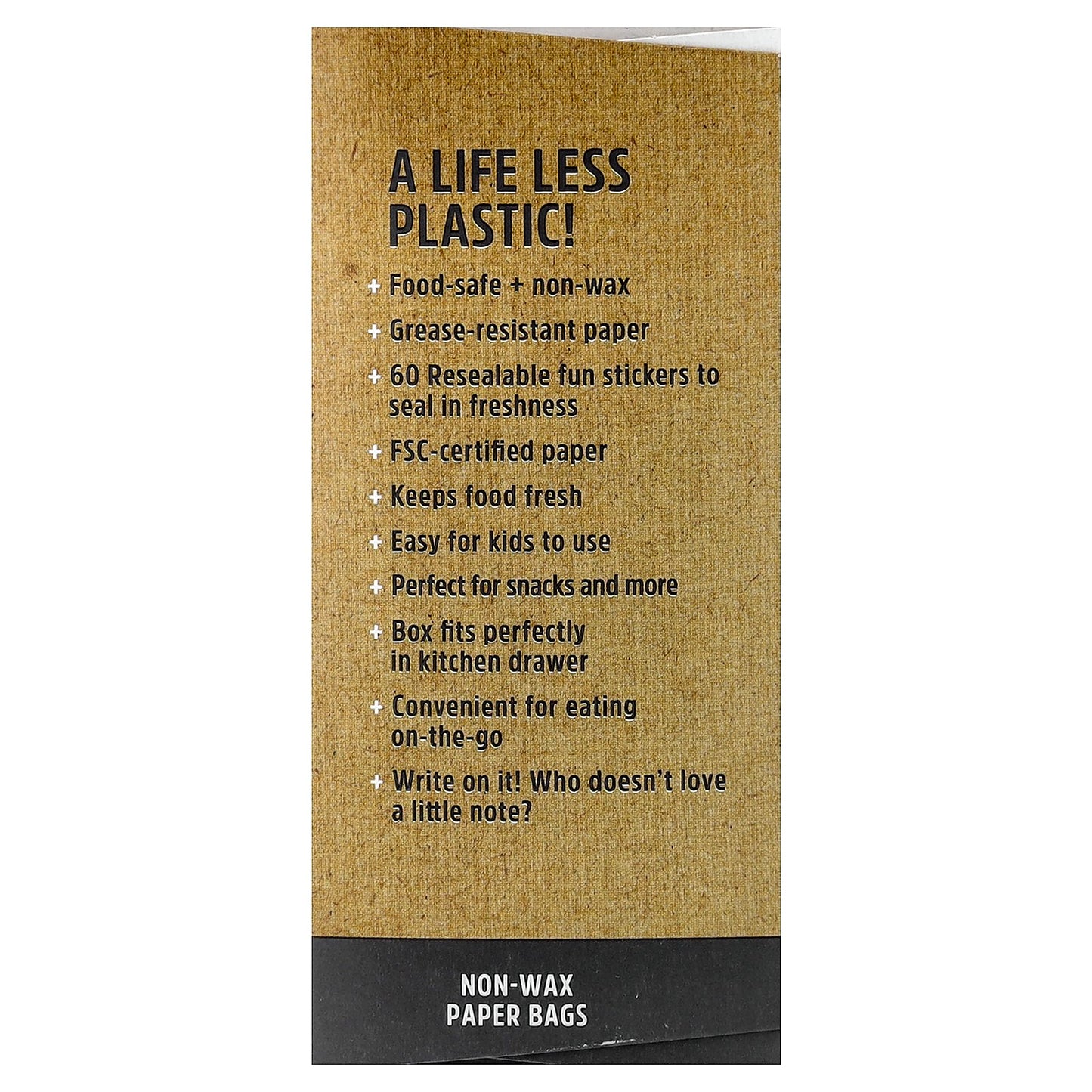 Lunchskins, Paper Snack Bags, Bears, 50 Bags