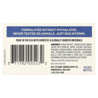 Duke Cannon Supply Co., Big Brick Of Bar Soap®, Naval Diplomacy, 10 oz (283 g)