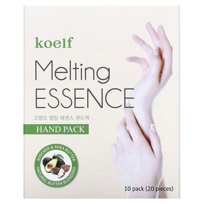 Koelf, Melting Essence Hand Pack, 10 Pairs