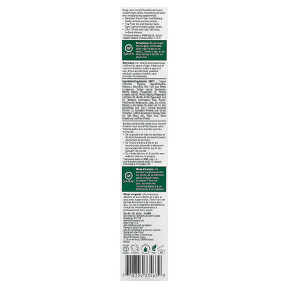 Desert Essence, Tea Tree Oil Whitening Plus Toothpaste, Peppermint, 6.25 oz (176 g)
