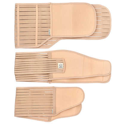 KeaBabies, Revive, 3-in-1 Postpartum Recovery Support Belt, M/L, Classic Ivory, 1 Set