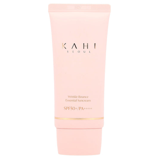 Kahi, Wrinkle Bounce Essential Suncream, SPF 50+ PA++++, 50 ml