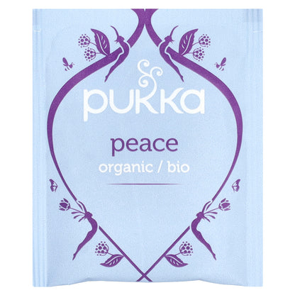 Pukka Herbs, Organic Herbal Tea, Peace, Caffeine-Free, 20 Sachets, 1.05 oz (30 g)