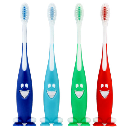 Brush Buddies, Kids Toothbrushes, Soft , 4 Pack