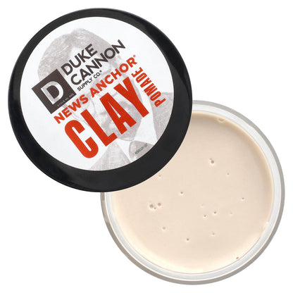 Duke Cannon Supply Co., News Anchor® Clay Pomade , 4.6 oz (130 g)