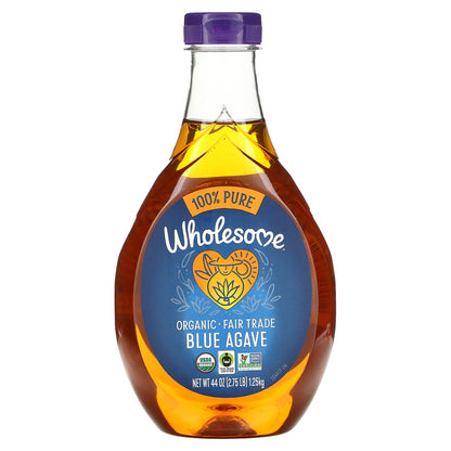 Wholesome Sweeteners, Organic Blue Agave, 44 oz (1.25 kg)