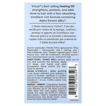 Virtue Labs, Correct, Healing Oil, 0.6 fl oz (20 ml)