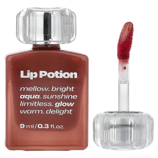 alternativestereo, Lip Potion Aqua Glow, No.9 Coco Milk, 0.3 fl oz (9 ml)