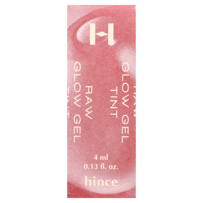 Hince, Raw Glow Gel Tint, R002 Raw Rose, 0.13 fl oz (4 ml)