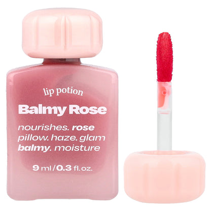 alternativestereo, Lip Potion Balmy Rose, No.1 Baby Rose, 0.3 fl oz (9 ml)
