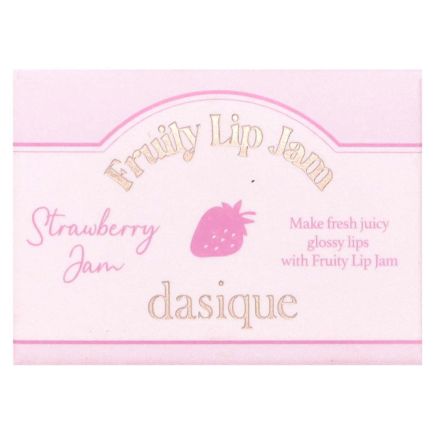 Dasique, Fruity Lip Jam, 06 Strawberry Jam, 0.14 oz (4 g)