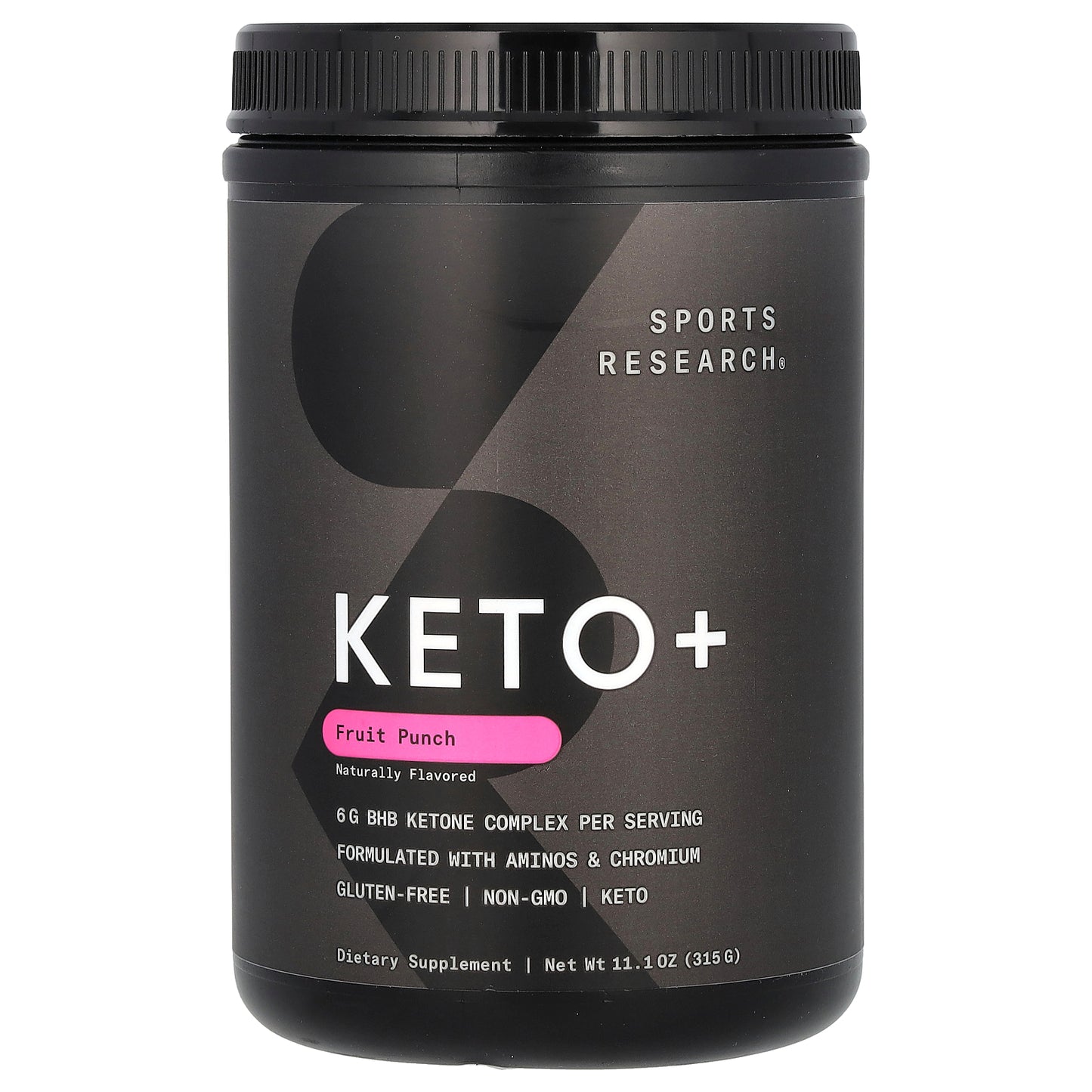 Sports Research, Keto+, Fruit Punch, 11.1 oz (315 g)