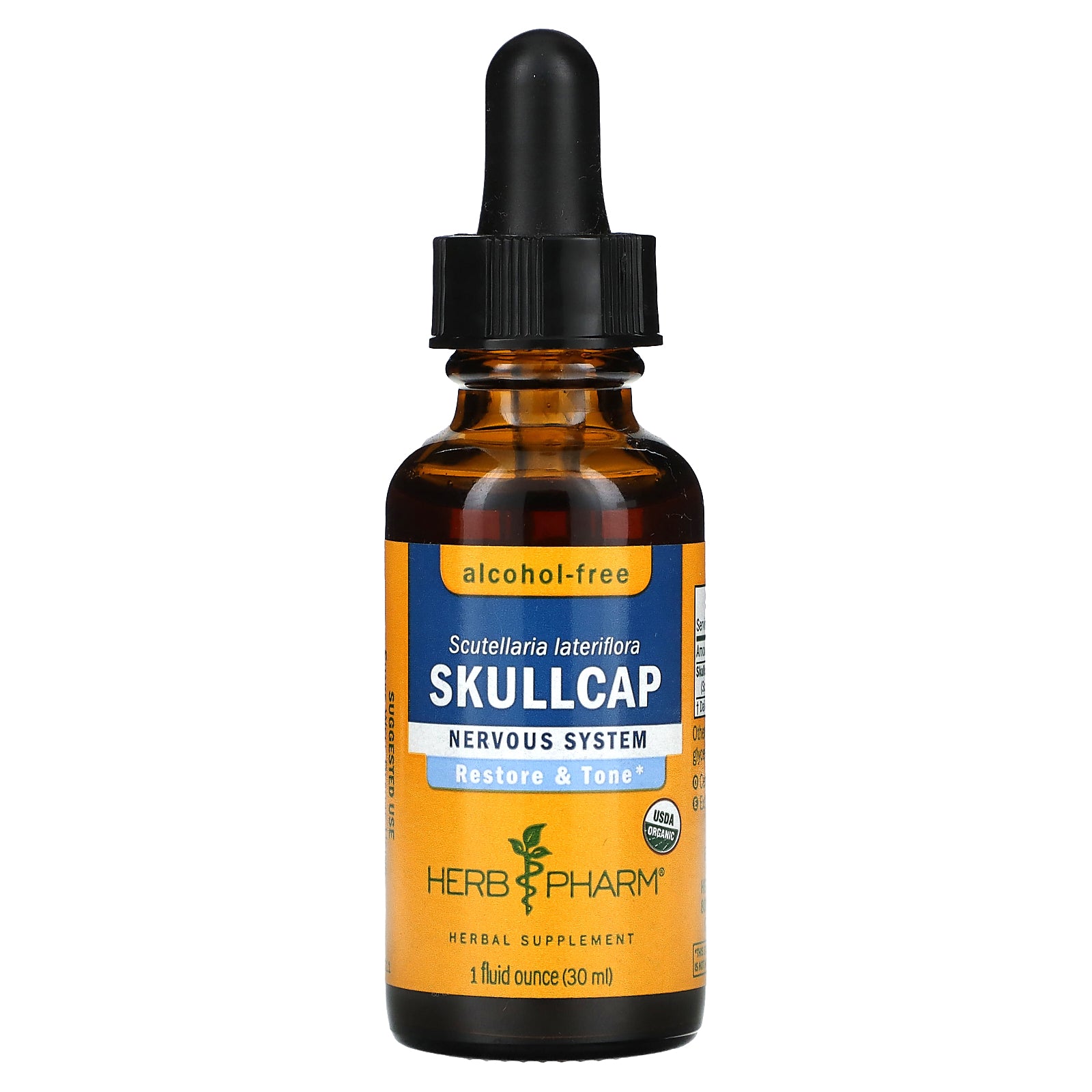 Herb Pharm, Skullcap, Alcohol-Free, 810 mg, 1 fl oz (30 ml)