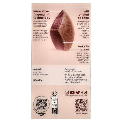 Real Techniques, Makeupsaver Sponge, 1 Sponge