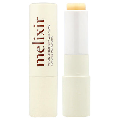 Melixir, Vegan Lip Butter™ with Agave, 01 Agave, 0.13 oz (3.9 g)