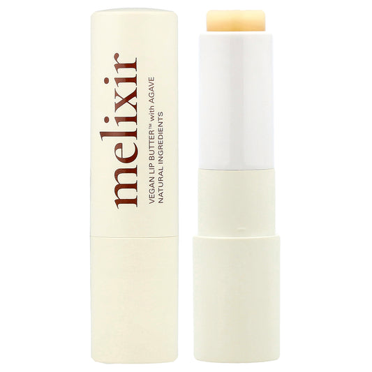 Melixir, Vegan Lip Butter™ with Agave, 01 Agave, 0.13 oz (3.9 g)