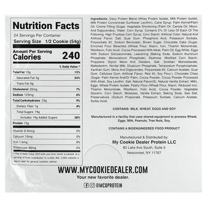 My Cookie Dealer Protein, Protein Cookie, Most Loved Childhood Cupcake, 12 Cookies, 3.8 oz (108 g) Each