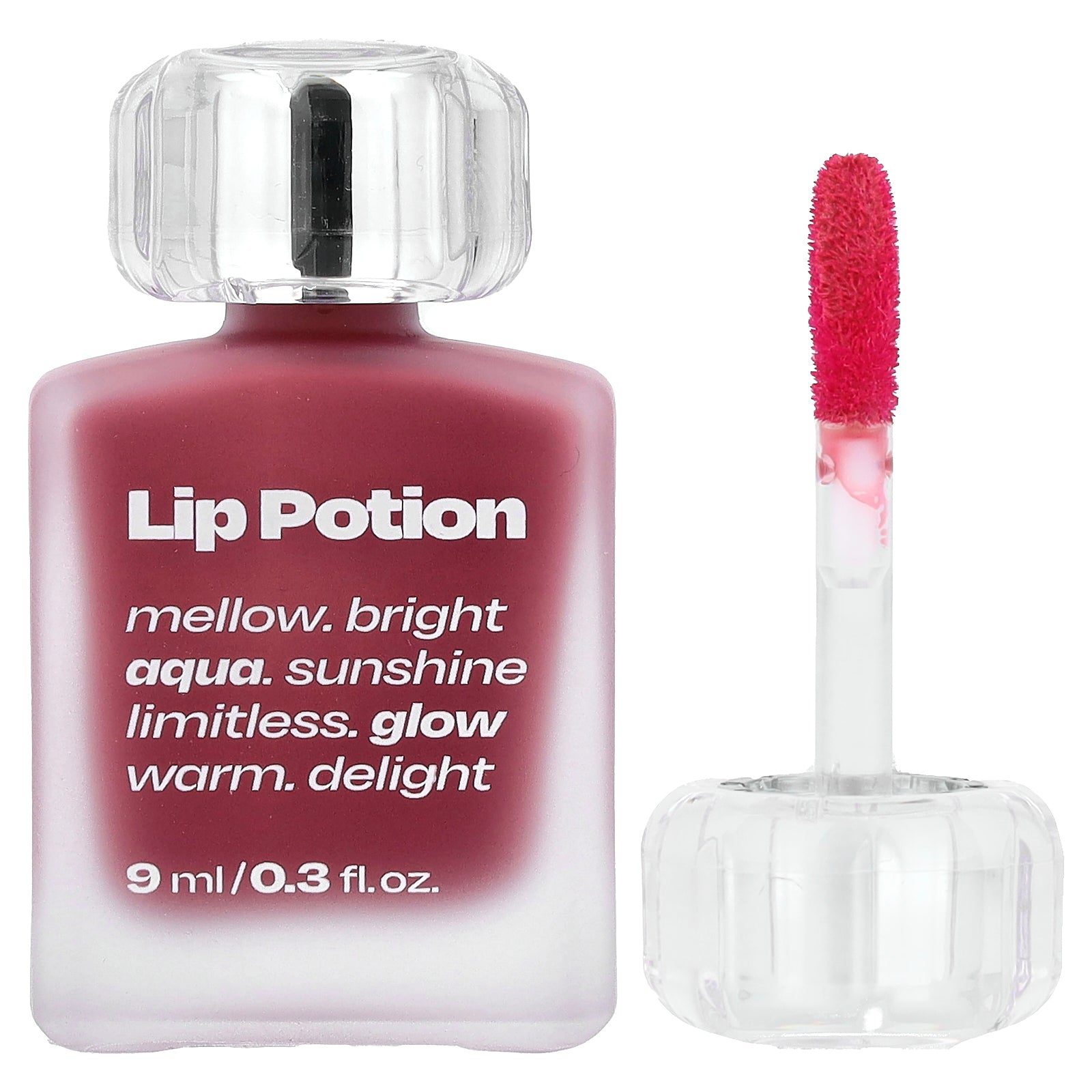 alternativestereo, Lip Potion Aqua Glow, No.5 Raspberry Soap, 0.3 fl oz (9 ml)