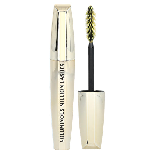 L'Oréal, Voluminous, Million Lashes Mascara, 635 Blackest Black, 0.3 fl oz (9 ml)