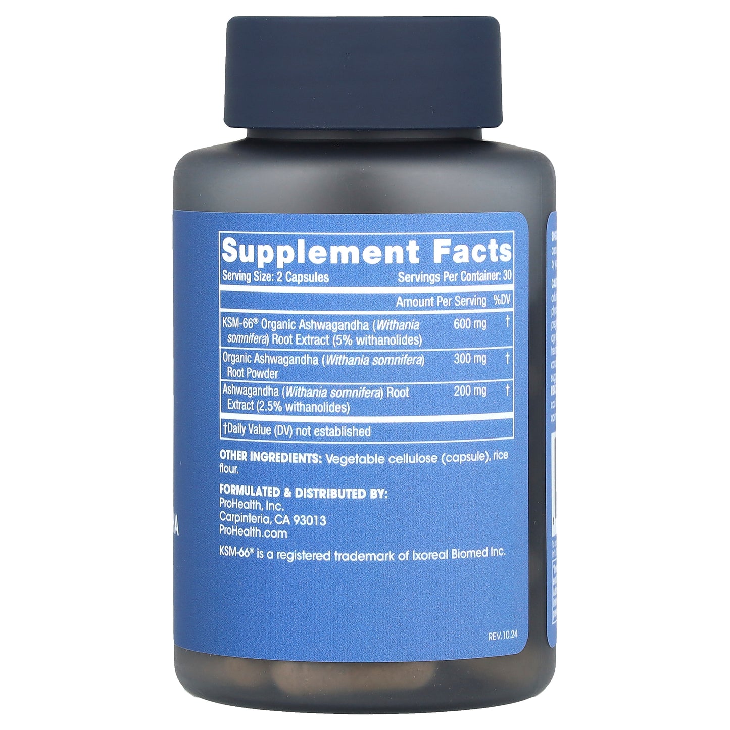 ProHealth Longevity, Full Spectrum Ashwagandha, 60 Capsules