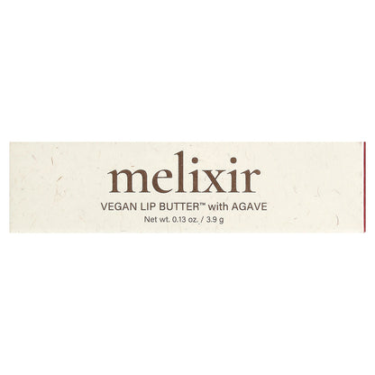Melixir, Vegan Lip Butter™ with Agave,  11 Autumn Rain, 0.13 oz (3.9 g)