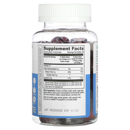 Lifeable, Kids Prebiotic Fiber Gummies, Sugar Free, Berry, 60 Gummies