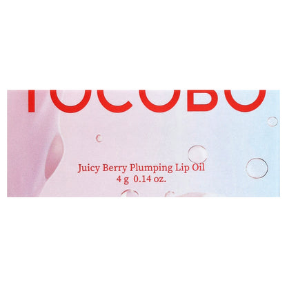 Tocobo, Juicy Berry Plumping Lip Oil, 05 Rosy Girl, 0.14 oz (4 g)