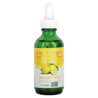 SweetLeaf Stevia, Sweet Drops, Lemon Drop, 2 fl oz (60 ml)