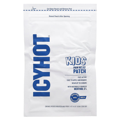 Icy Hot, Kids Pain Relief Patch, For Ages 5+, 5 Patches