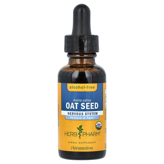 Herb Pharm, Oat Seed, Alcohol-Free, 801 mg, 1 fl oz (30 ml)