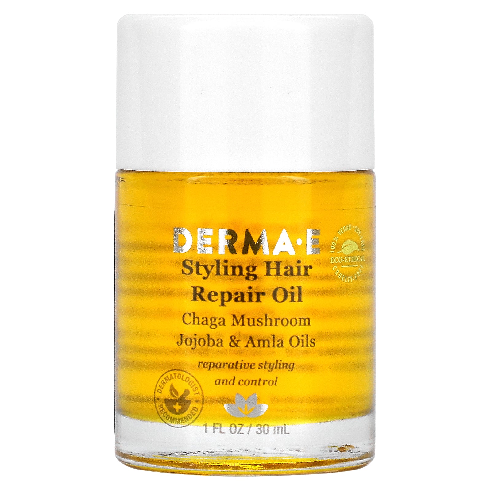 DERMA E, Styling Hair Repair Oil, 1 fl oz (30 ml)