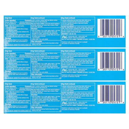 Crest, Pro-Health, Fluoride Toothpaste, Clean Mint, 3 Pack, 4.3 oz (121 g) Each