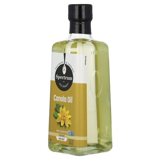 Spectrum Culinary, Canola Oil, Refined, 16 fl oz (473 ml)