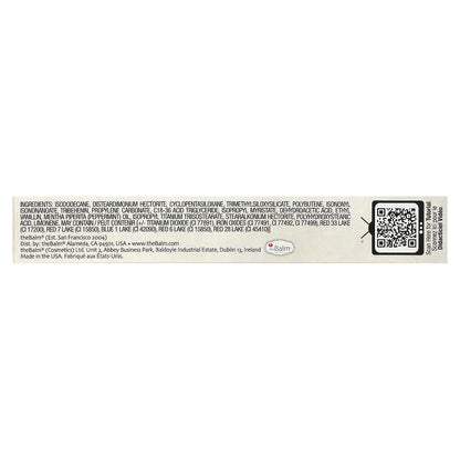 theBalm Cosmetics, Meet Matt(e) Hughes®, Long-Lasting Liquid Lipstick, Committed, 0.25 fl oz (7.4 ml)