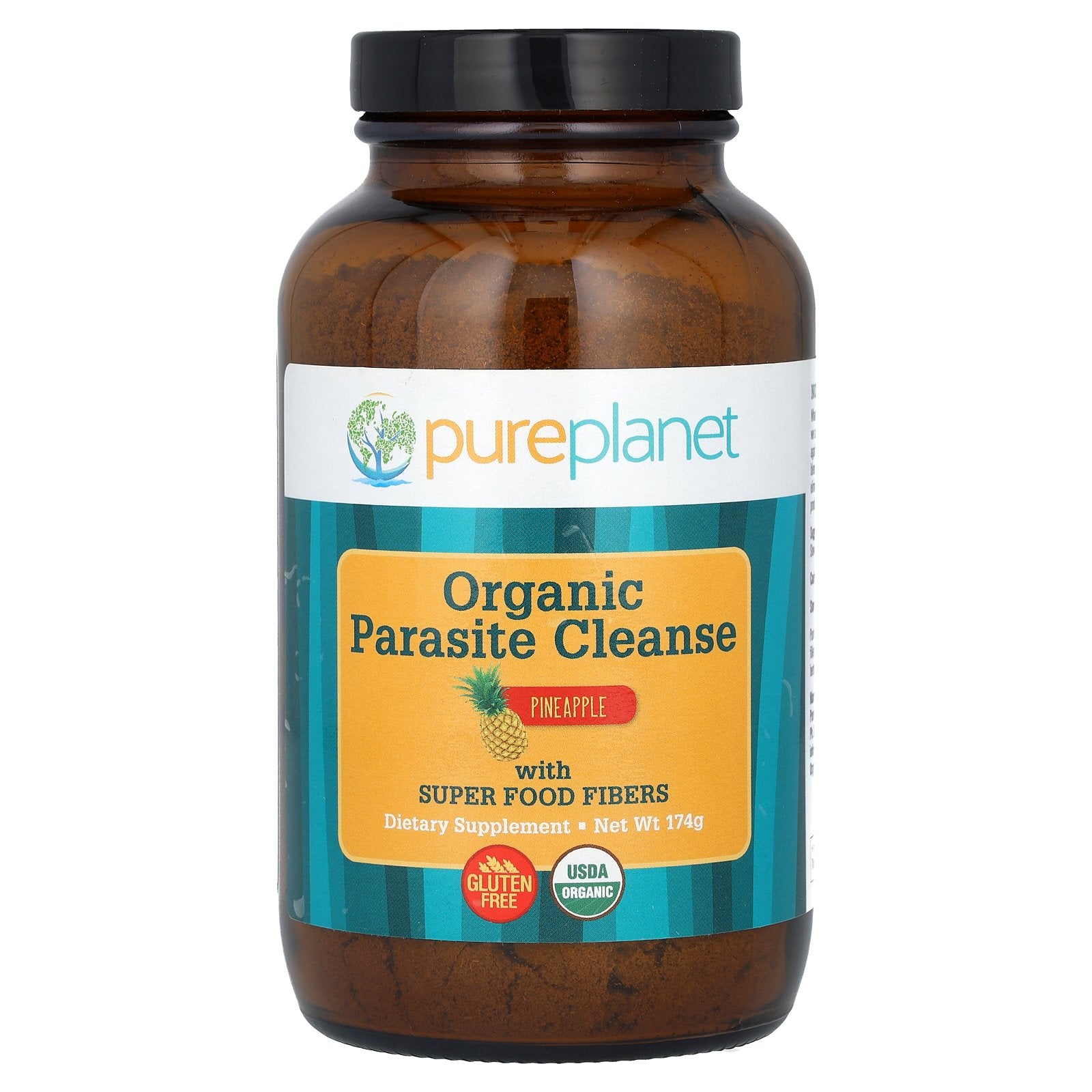 Pure Planet, Organic Parasite Cleanse, Pineapple , 174 g