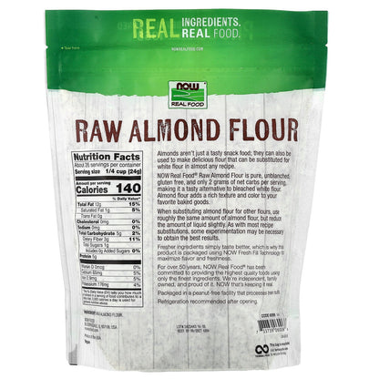NOW Foods, Real Food, Raw Almond Flour, 22 oz (624 g)