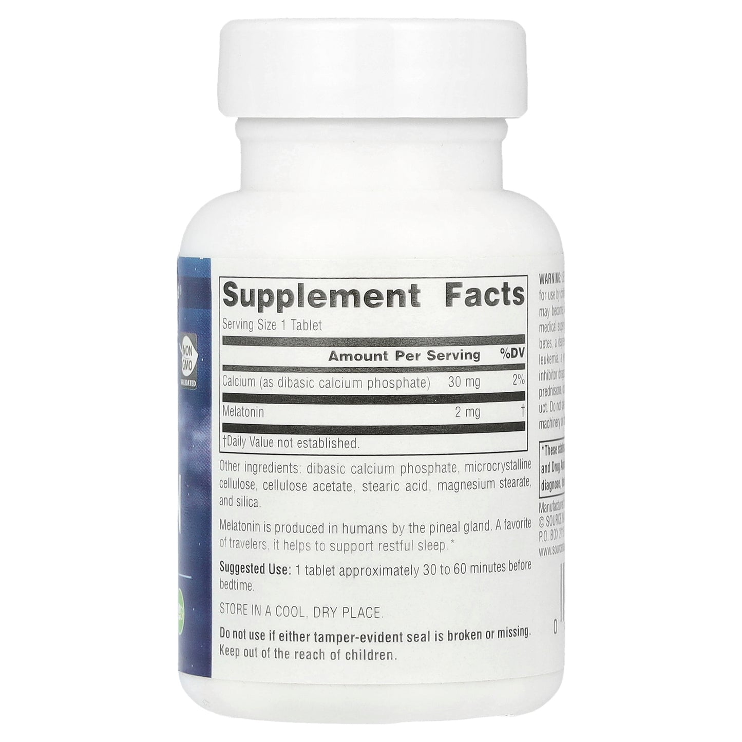 Source Naturals, Sleep Science®, Melatonin, Time Release, 2 mg , 60 Tablets