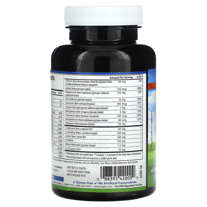 Carlson, Cardio Complete, Advanced Cardiovascular Multi, 90 Tablets