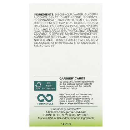 Garnier, SkinActive, Moisture Rescue Refreshing Gel-Cream, Normal/Combo Skin, 1.7 oz (50 g)