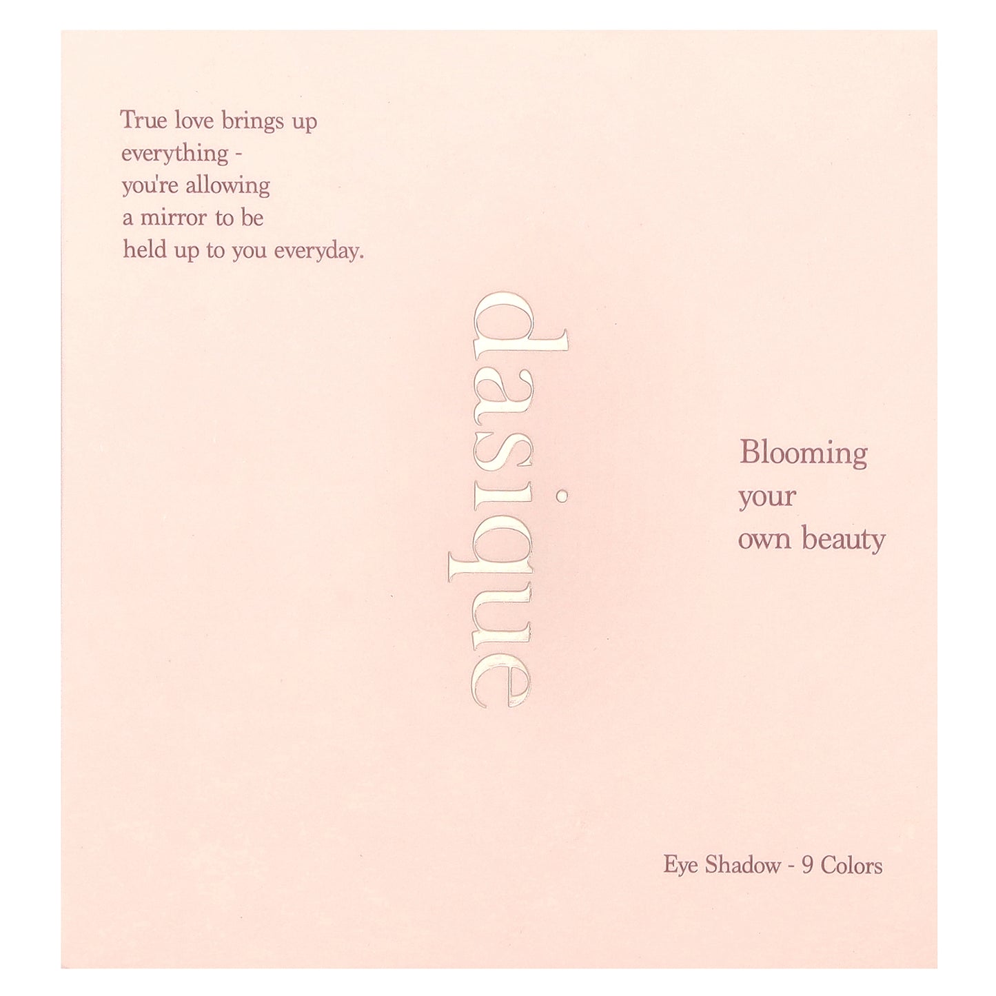 Dasique, Eyeshadow Palette, 02 Rose Petal, 1 Count